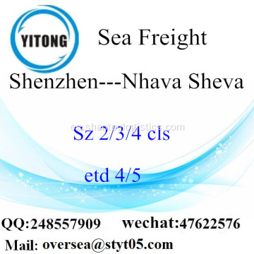 Consolidación de LCL de Shenzhen puerto de Nhava Sheva